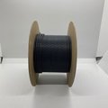 Heli-Tube 1/8 In. OD X 100FT Fire Resistant Black Polyethylene Spiral Wrap HT 1/8 R-B-100